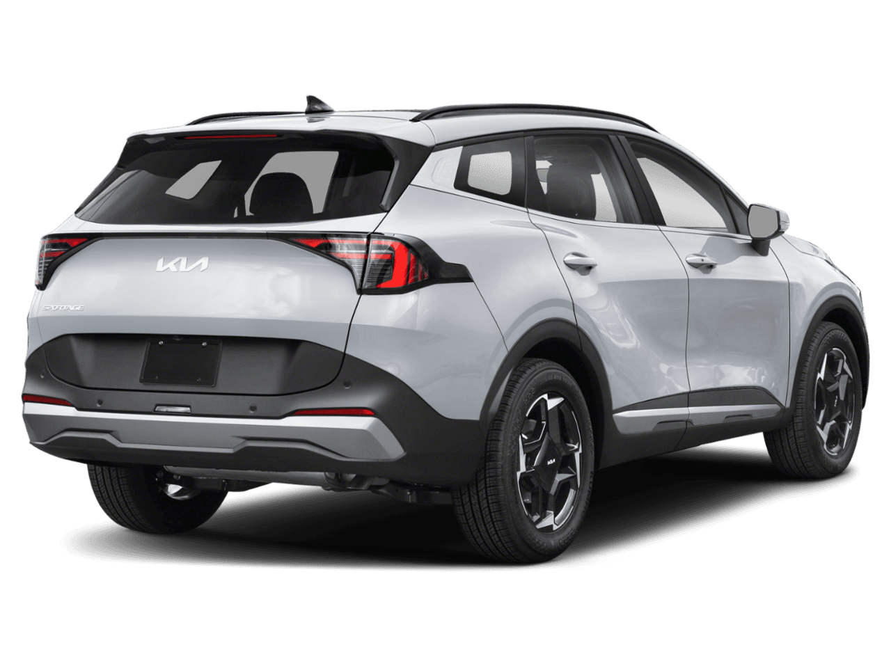 2026 Kia Sportage EX - Rear 3/4, facing to the right