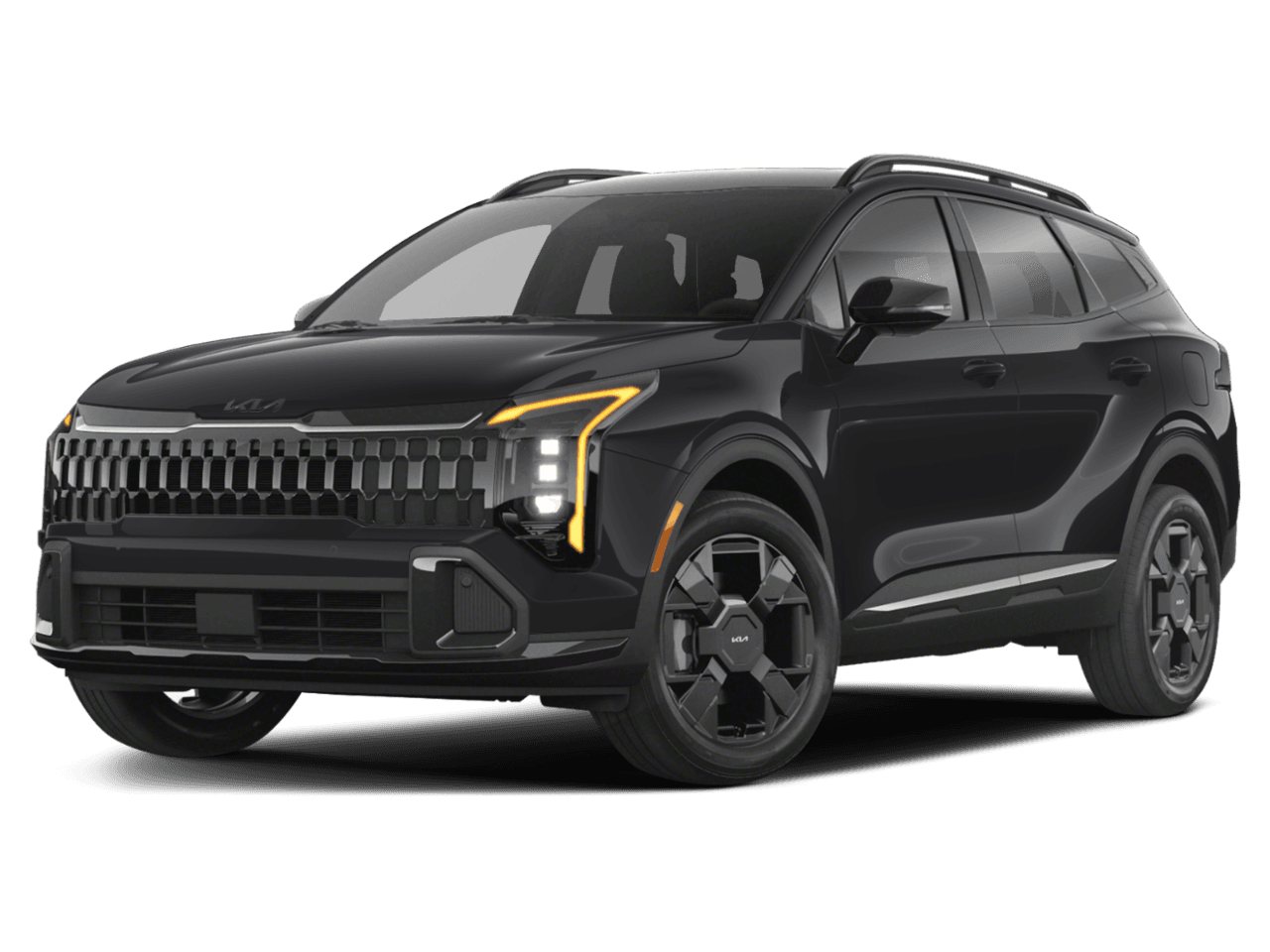 2026 Kia Sportage X-Line - Front 3/4, facing to the left