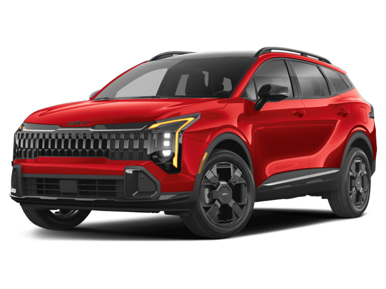 2026 Kia Sportage X-Line - Front 3/4, facing to the left
