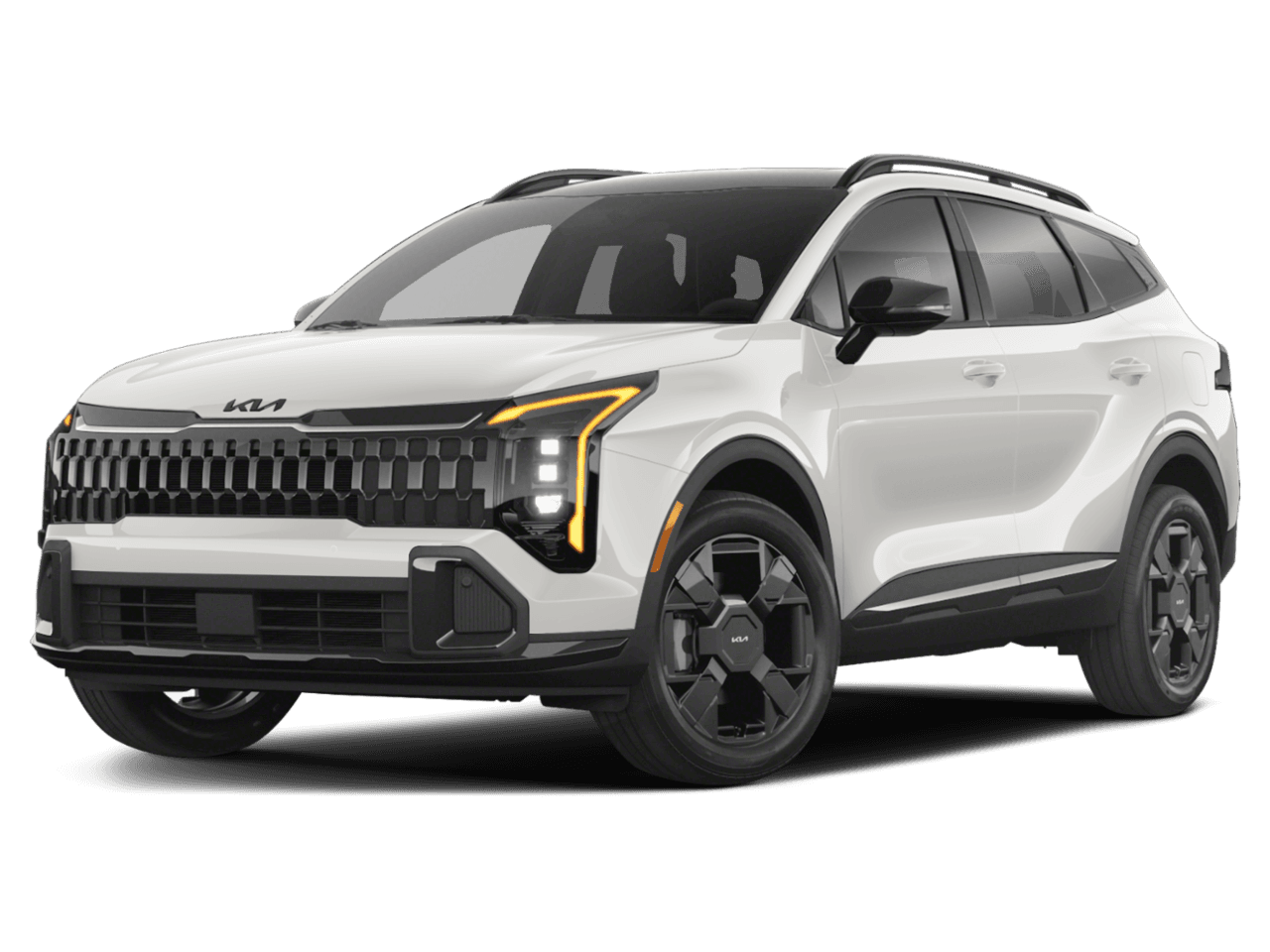 2026 Kia Sportage X-Line - Front 3/4, facing to the left