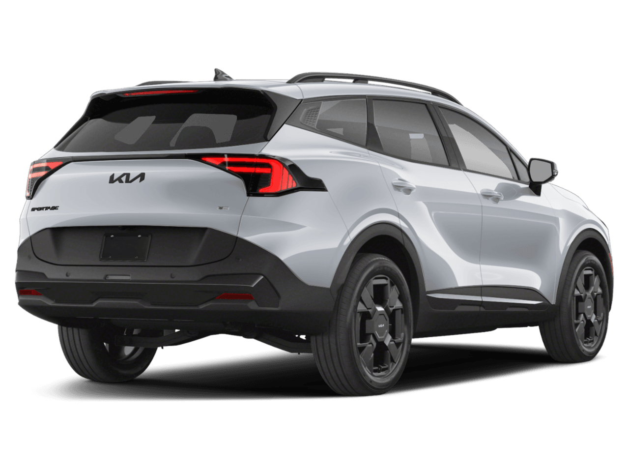 2026 Kia Sportage X-Line - Rear 3/4, facing to the right
