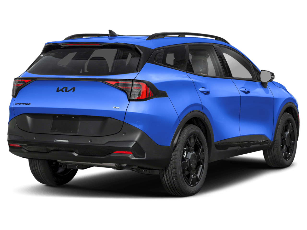 2026 Kia Sportage X-Line - Rear 3/4, facing to the right