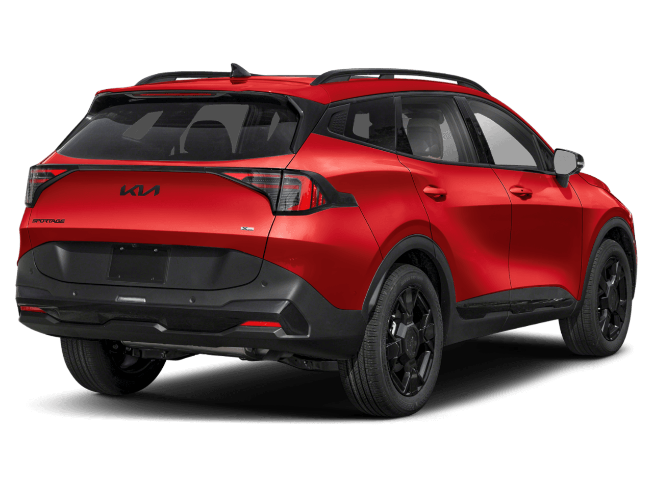 2026 Kia Sportage X-Line - Rear 3/4, facing to the right