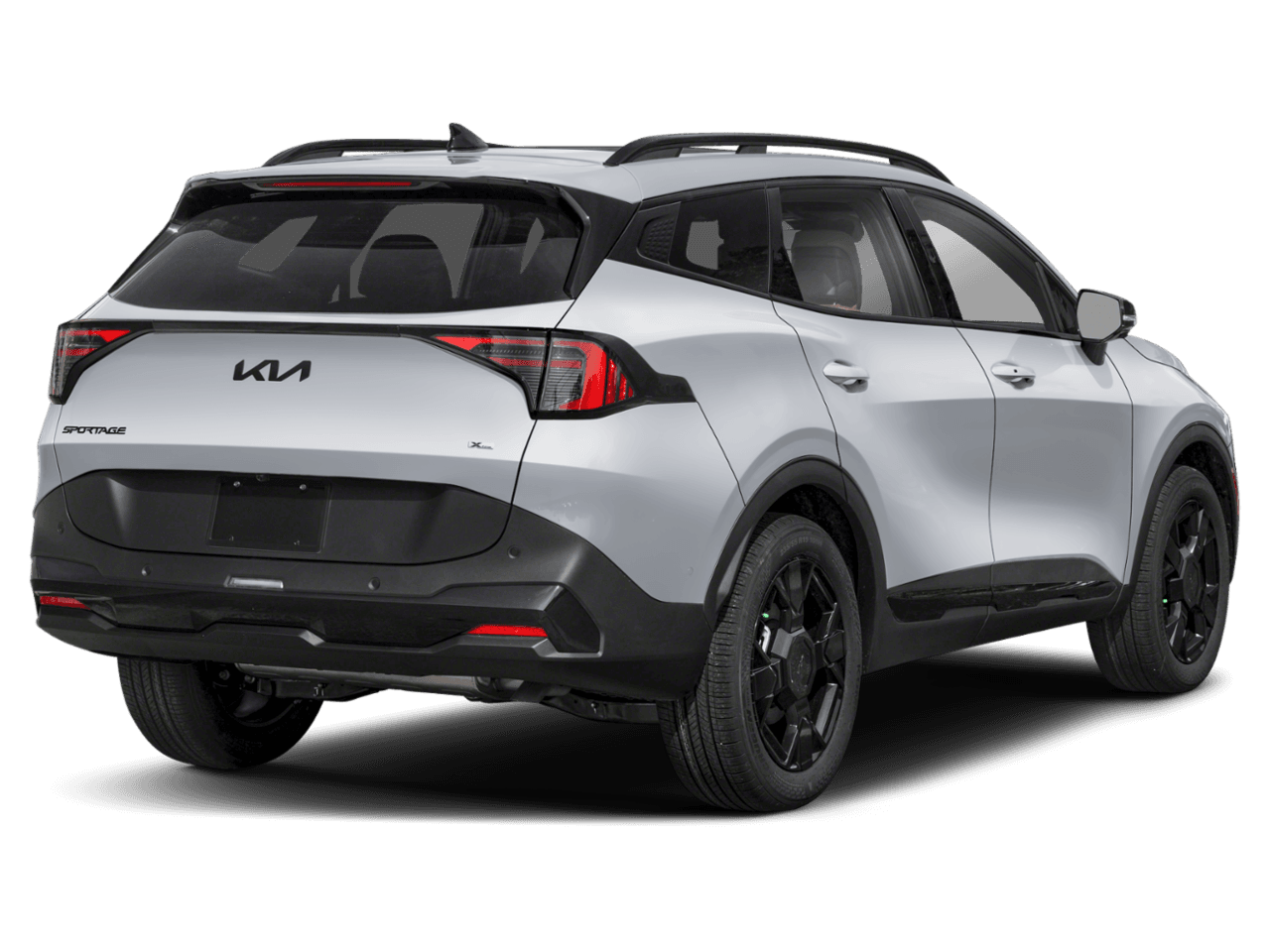 2026 Kia Sportage X-Line - Rear 3/4, facing to the right