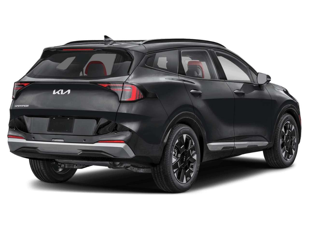 2026 Kia Sportage SX-Prestige - Rear 3/4, facing to the right