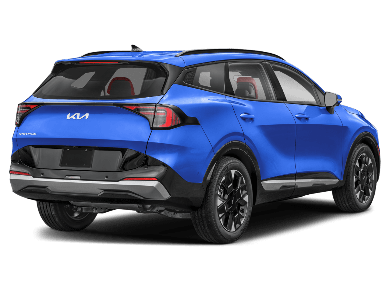 2026 Kia Sportage SX-Prestige - Rear 3/4, facing to the right