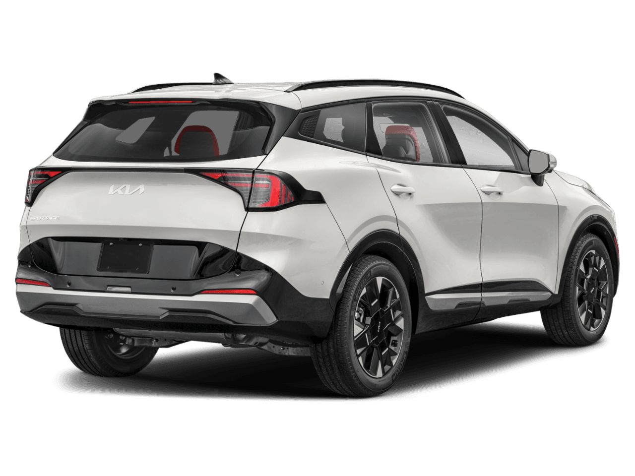 2026 Kia Sportage SX-Prestige - Rear 3/4, facing to the right