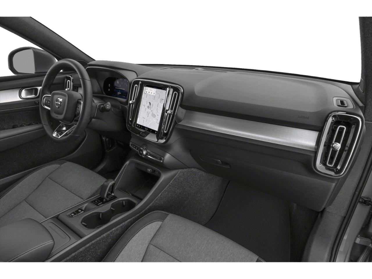 2026 Volvo XC40 Ultra - Interior Passenger Dash