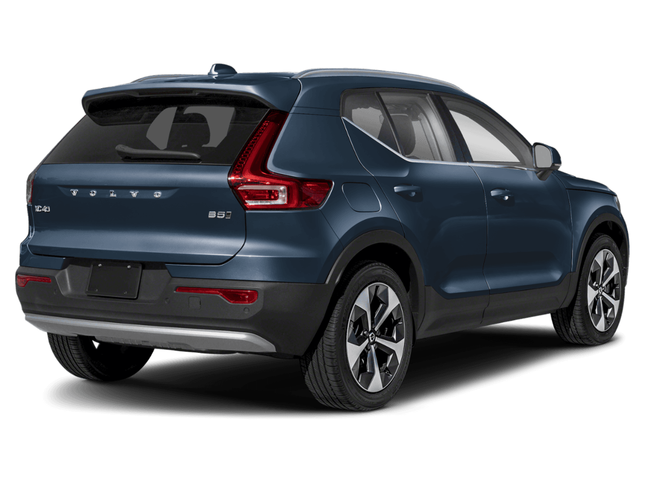 2026 Volvo XC40 Ultra - Rear 3/4, facing to the right