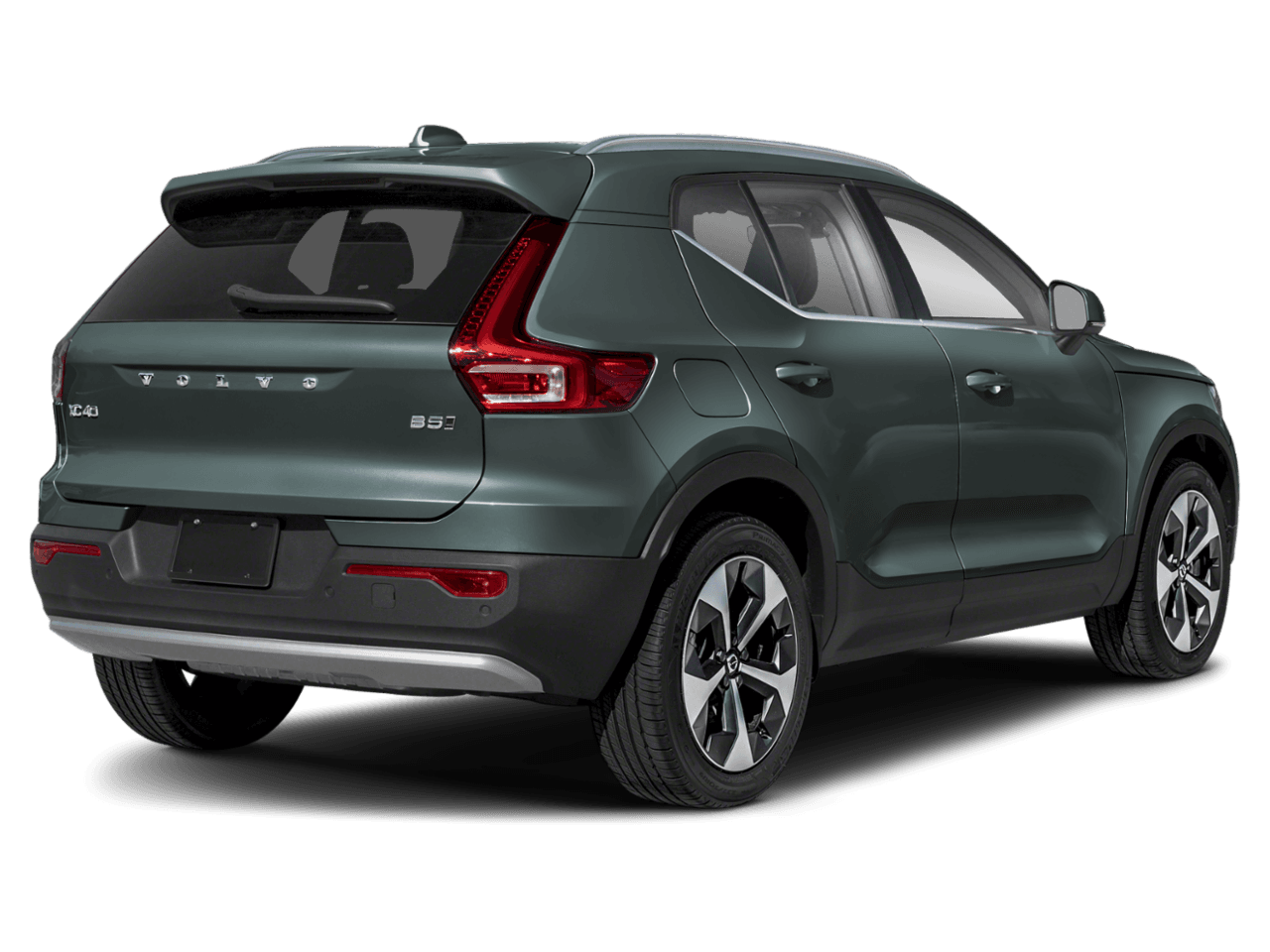 2026 Volvo XC40 Ultra - Rear 3/4, facing to the right