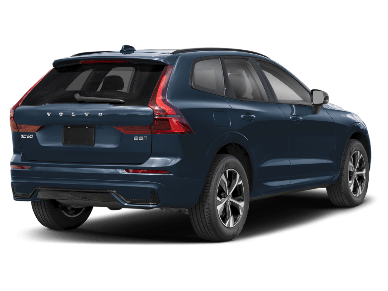 2026 Volvo XC60 Ultra Black Edition - Rear 3/4, facing to the right