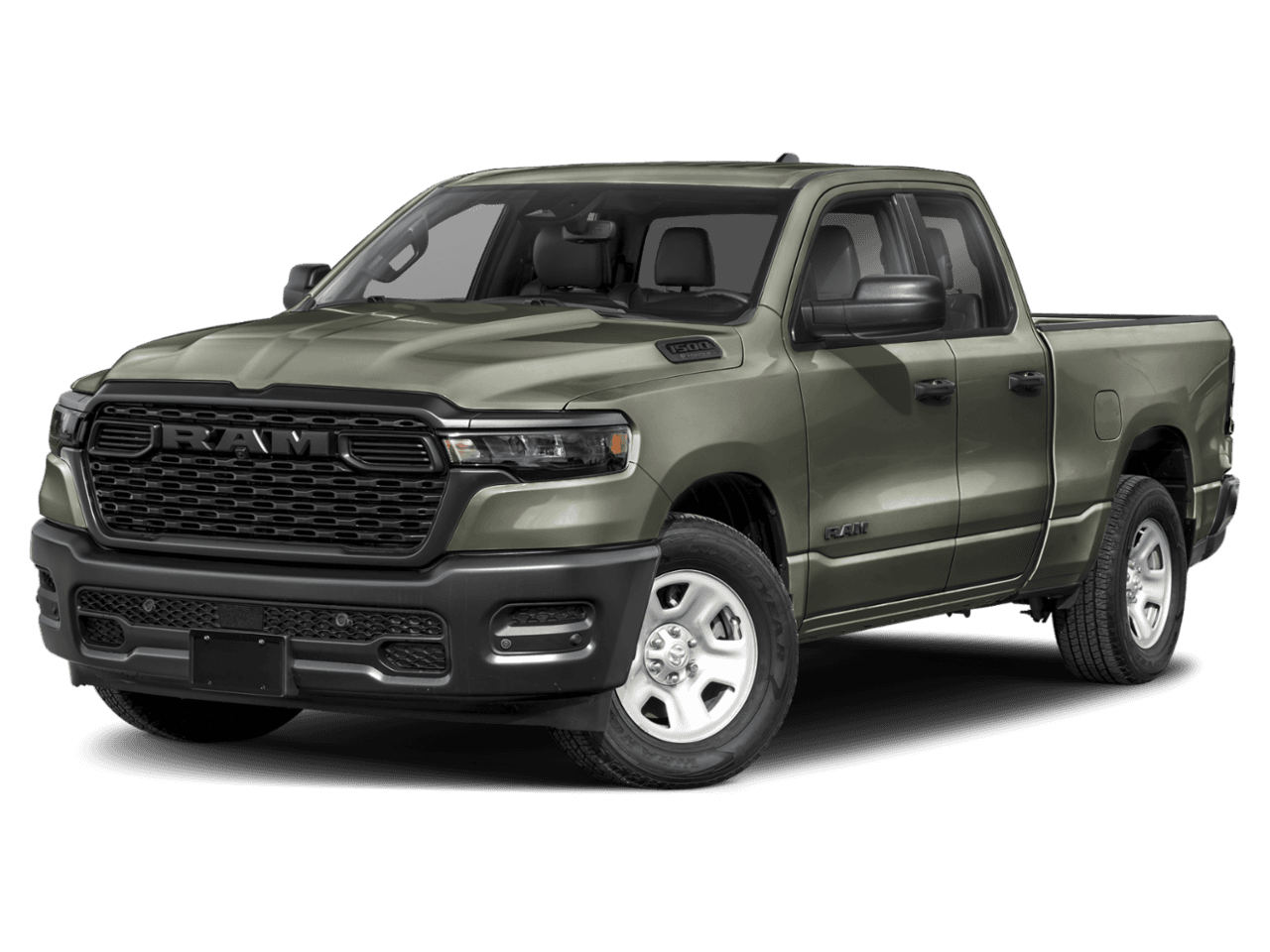 2026 Ram 1500 Tradesman - Front 3/4, facing to the left