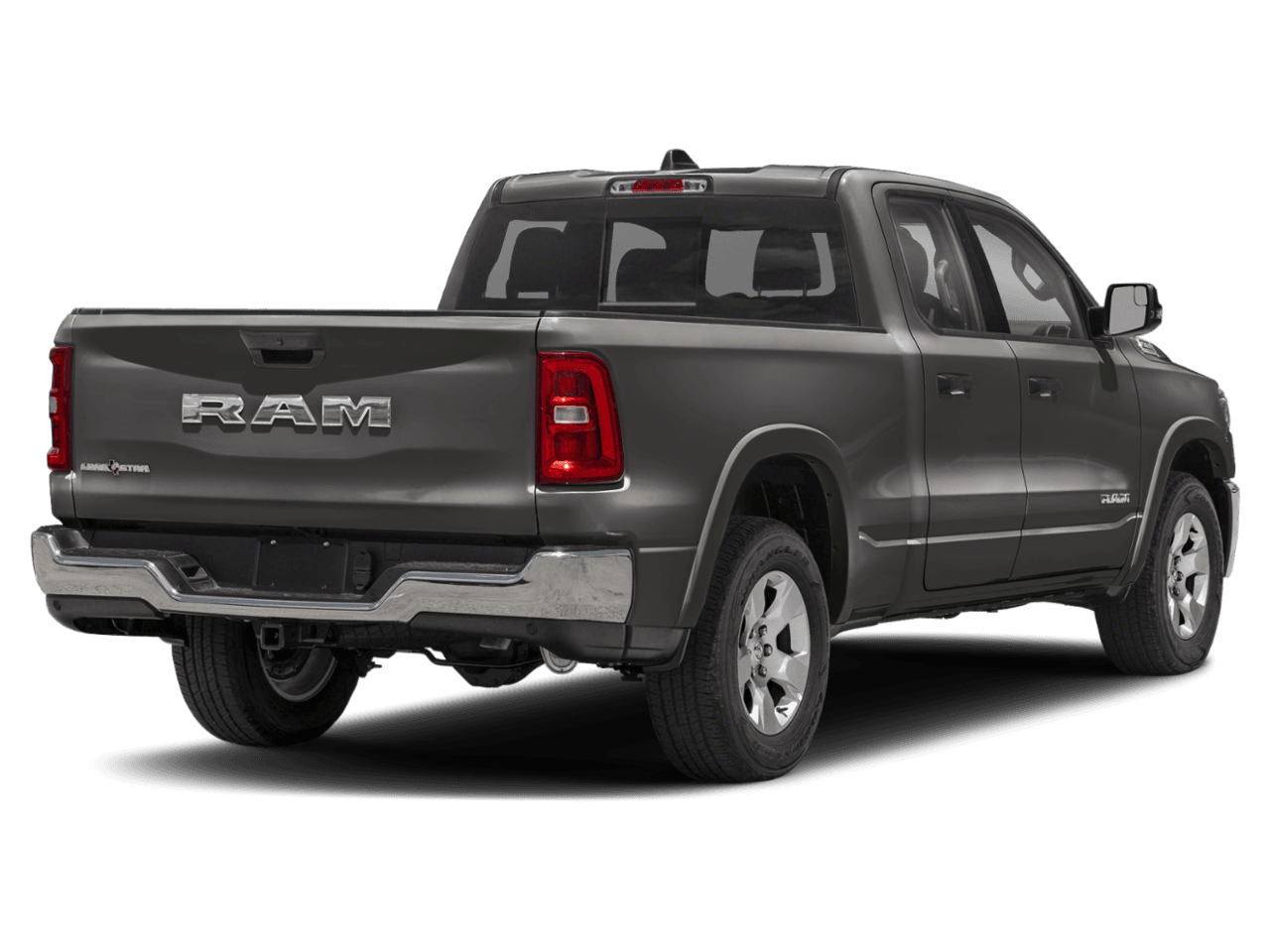 2026 Ram 1500 Big Horn - Rear 3/4, facing to the right