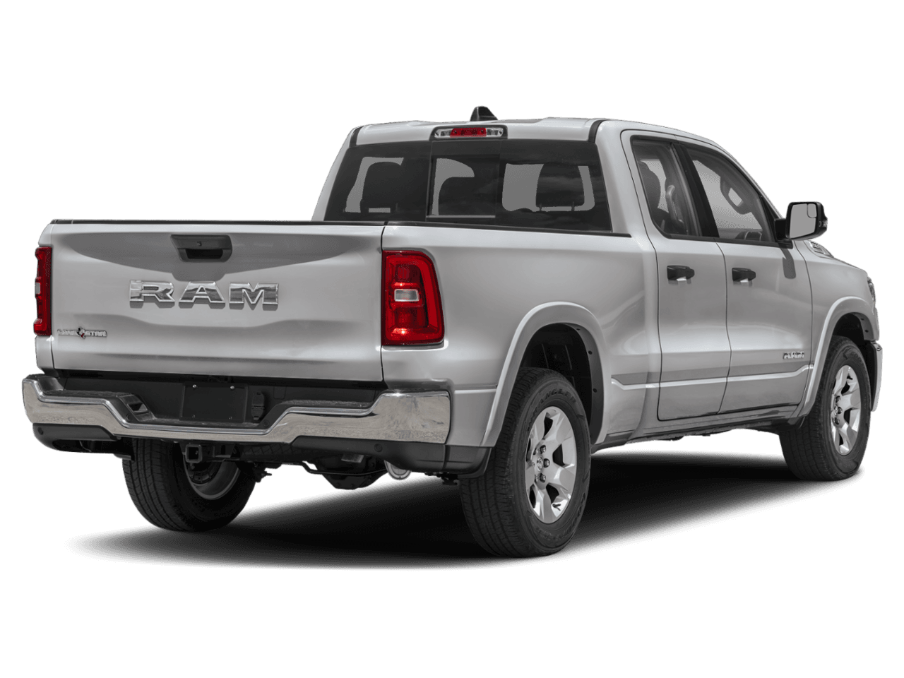 2026 Ram 1500 Lone - Rear 3/4, facing to the right
