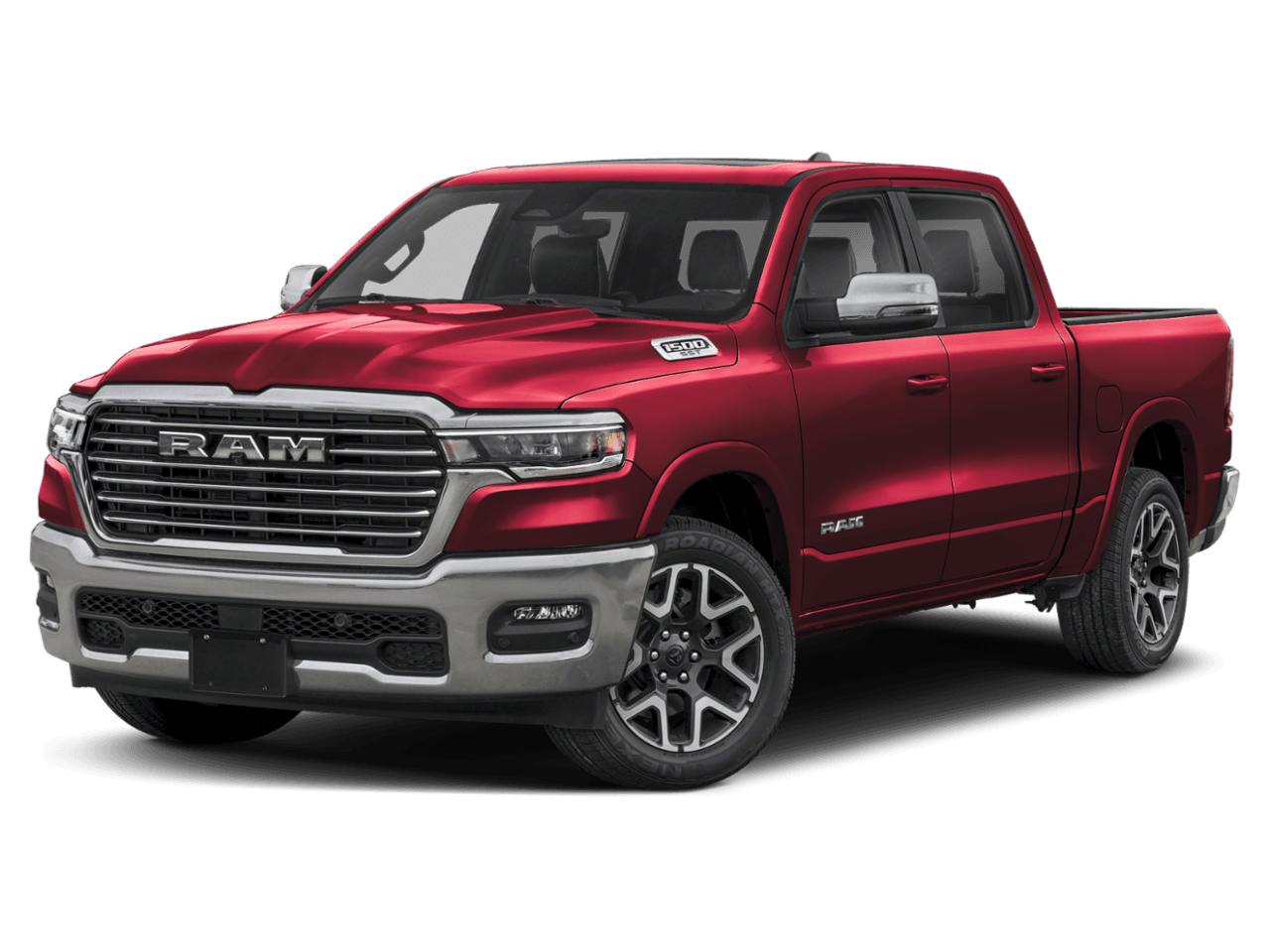 2026 Ram 1500 Laramie - Front 3/4, facing to the left