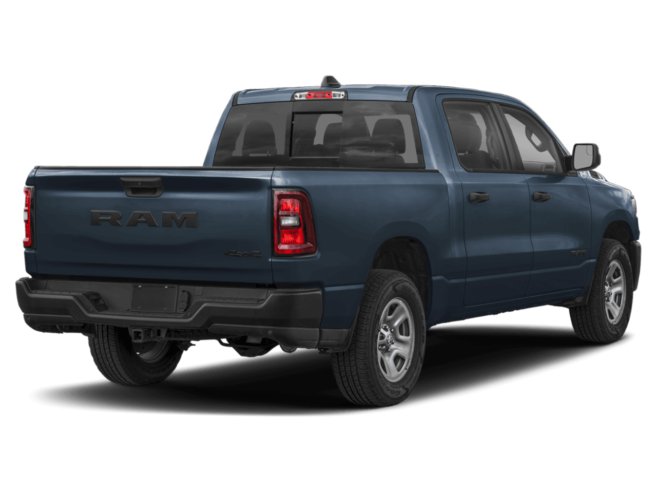 2026 Ram 1500 Warlock - Rear 3/4, facing to the right
