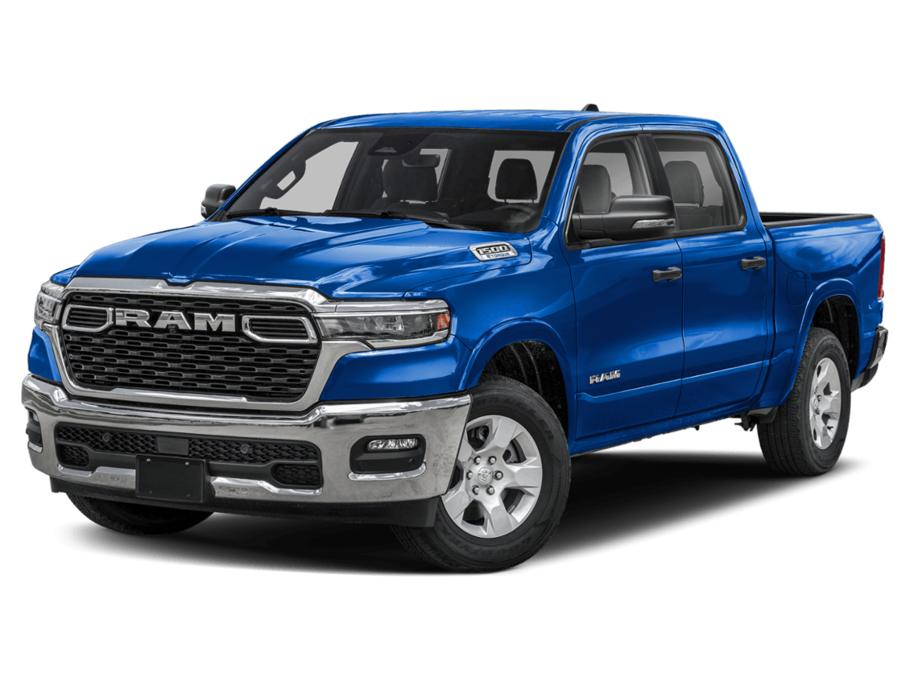 2026 Ram 1500 Big Horn - Front 3/4, facing to the left