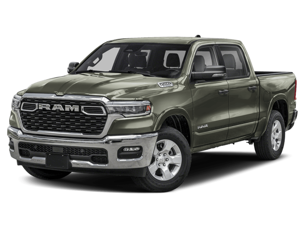 2026 Ram 1500 Big Horn - Front 3/4, facing to the left