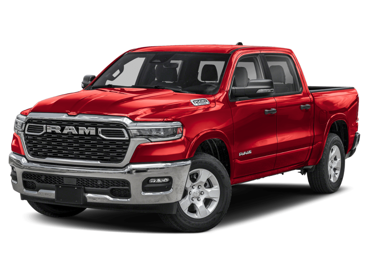 2026 Ram 1500 Big Horn - Front 3/4, facing to the left