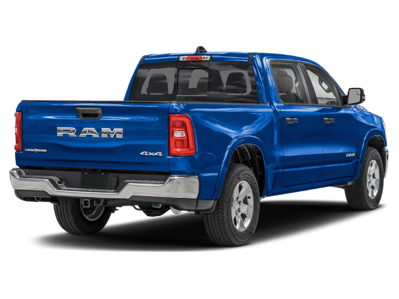 2026 Ram 1500 Big Horn - Rear 3/4, facing to the right