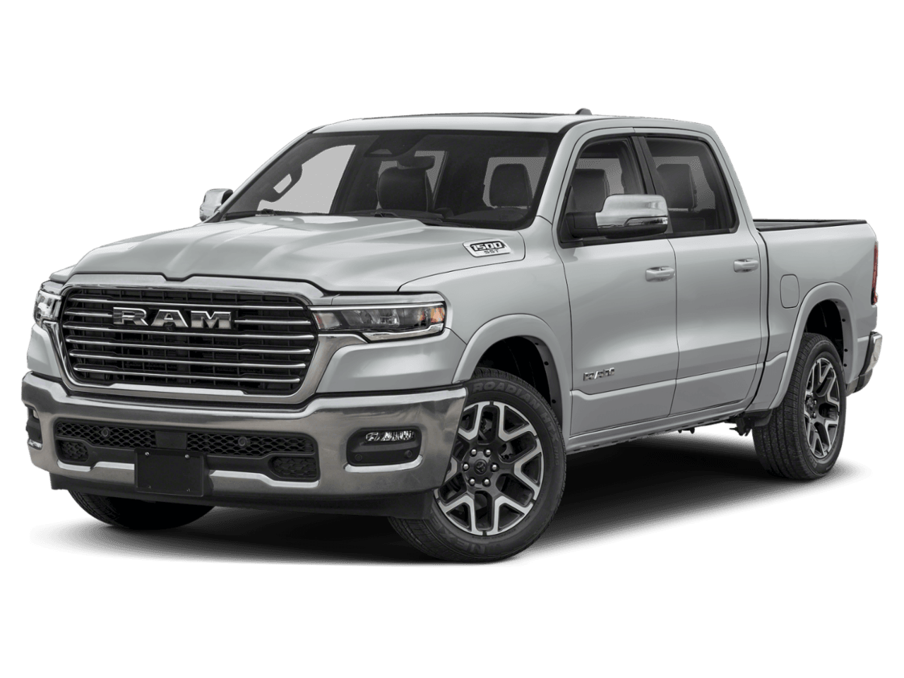 2026 Ram 1500 Laramie - Front 3/4, facing to the left