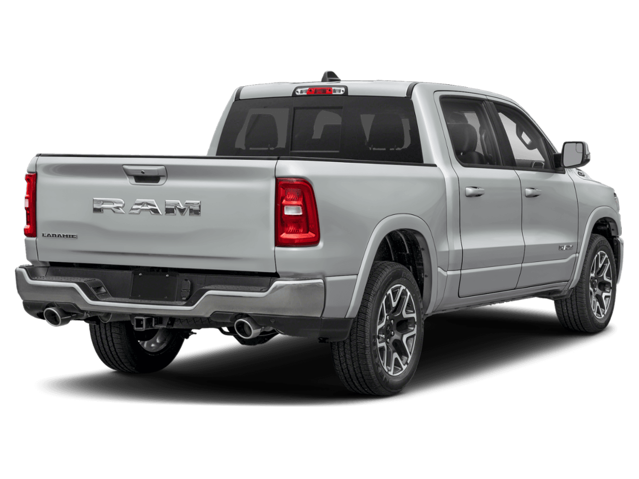2026 Ram 1500 Laramie - Rear 3/4, facing to the right