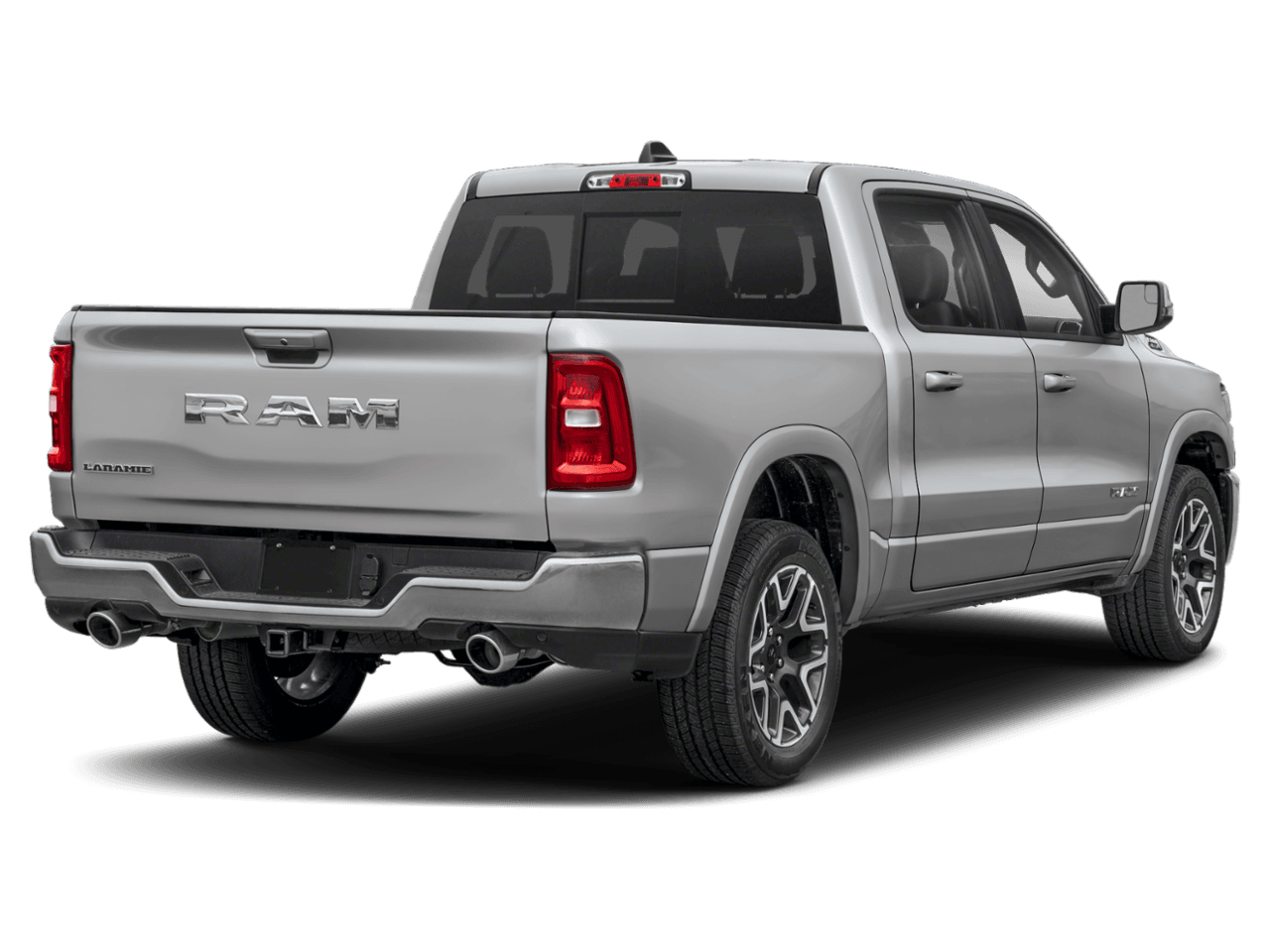 2026 Ram 1500 Laramie - Rear 3/4, facing to the right