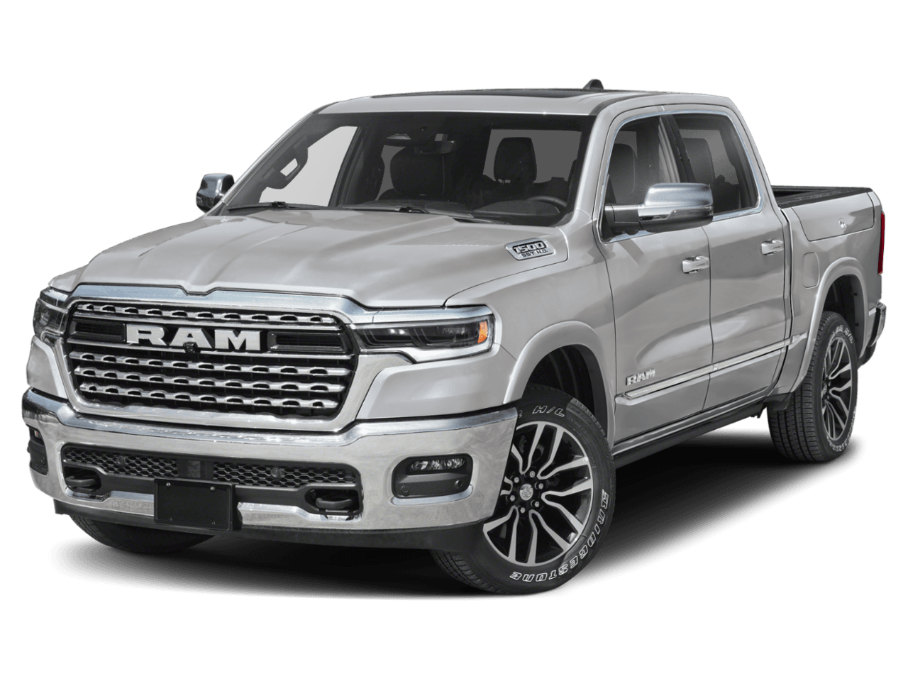 2026 Ram 1500 Longhorn - Front 3/4, facing to the left