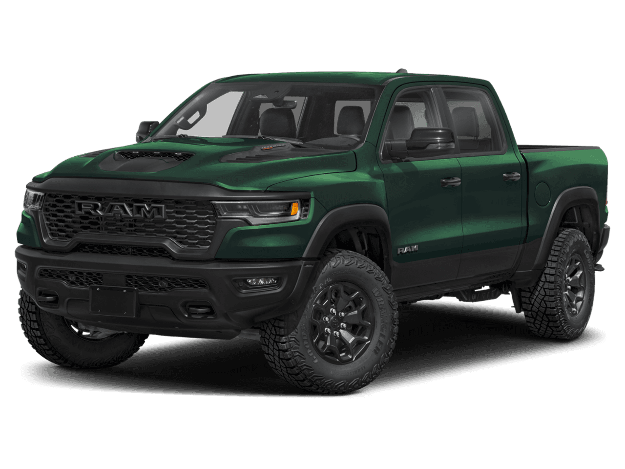 2026 Ram 1500 RHO - Front 3/4, facing to the left