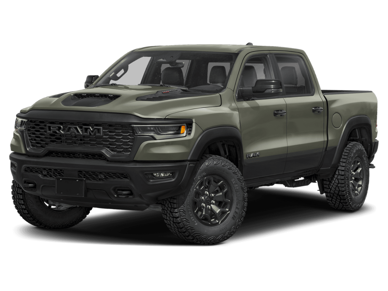 2026 Ram 1500 RHO - Front 3/4, facing to the left