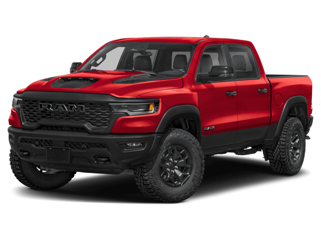 2026 Ram 1500 RHO - Front 3/4, facing to the left