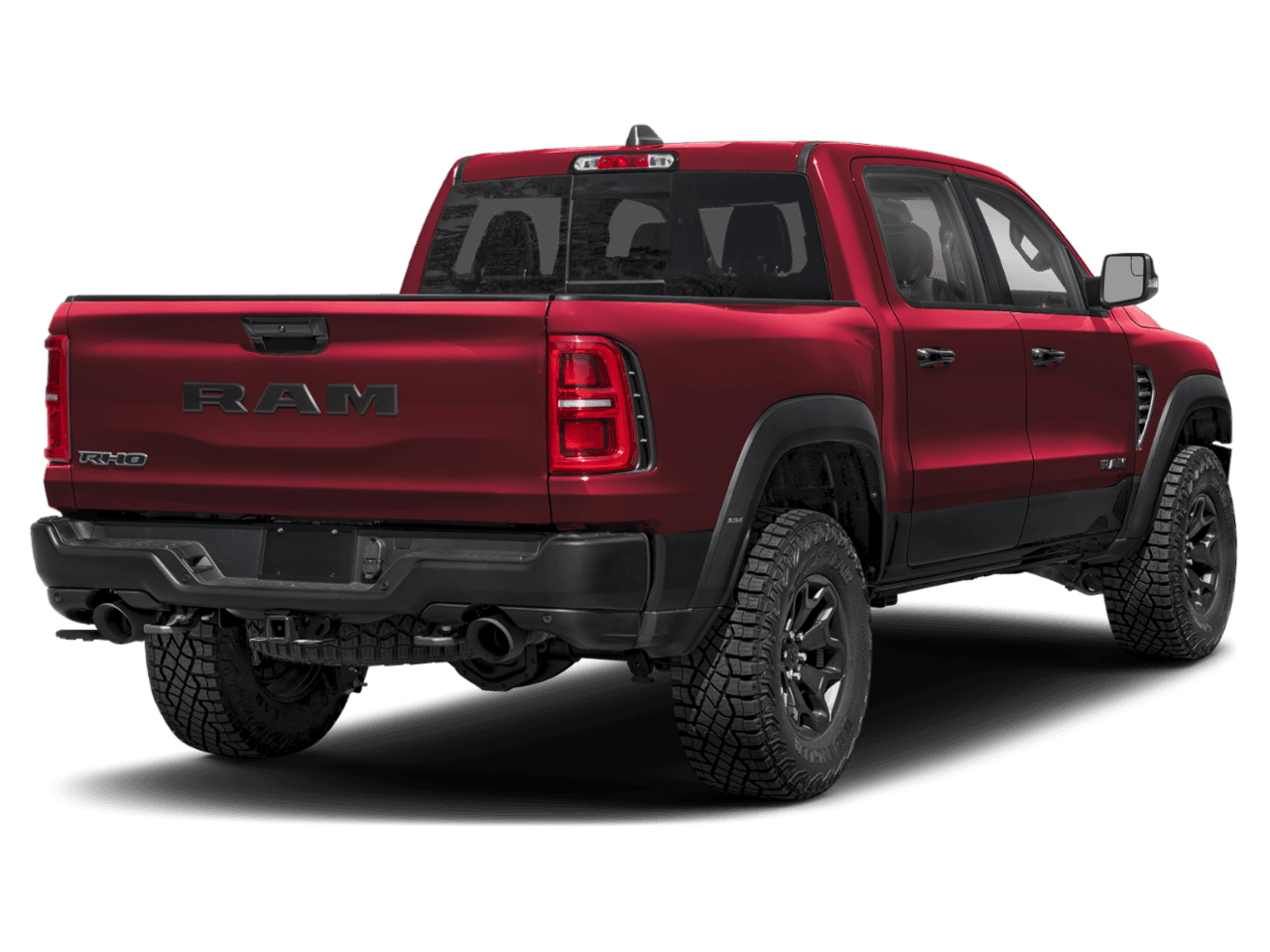2026 Ram 1500 RHO - Rear 3/4, facing to the right