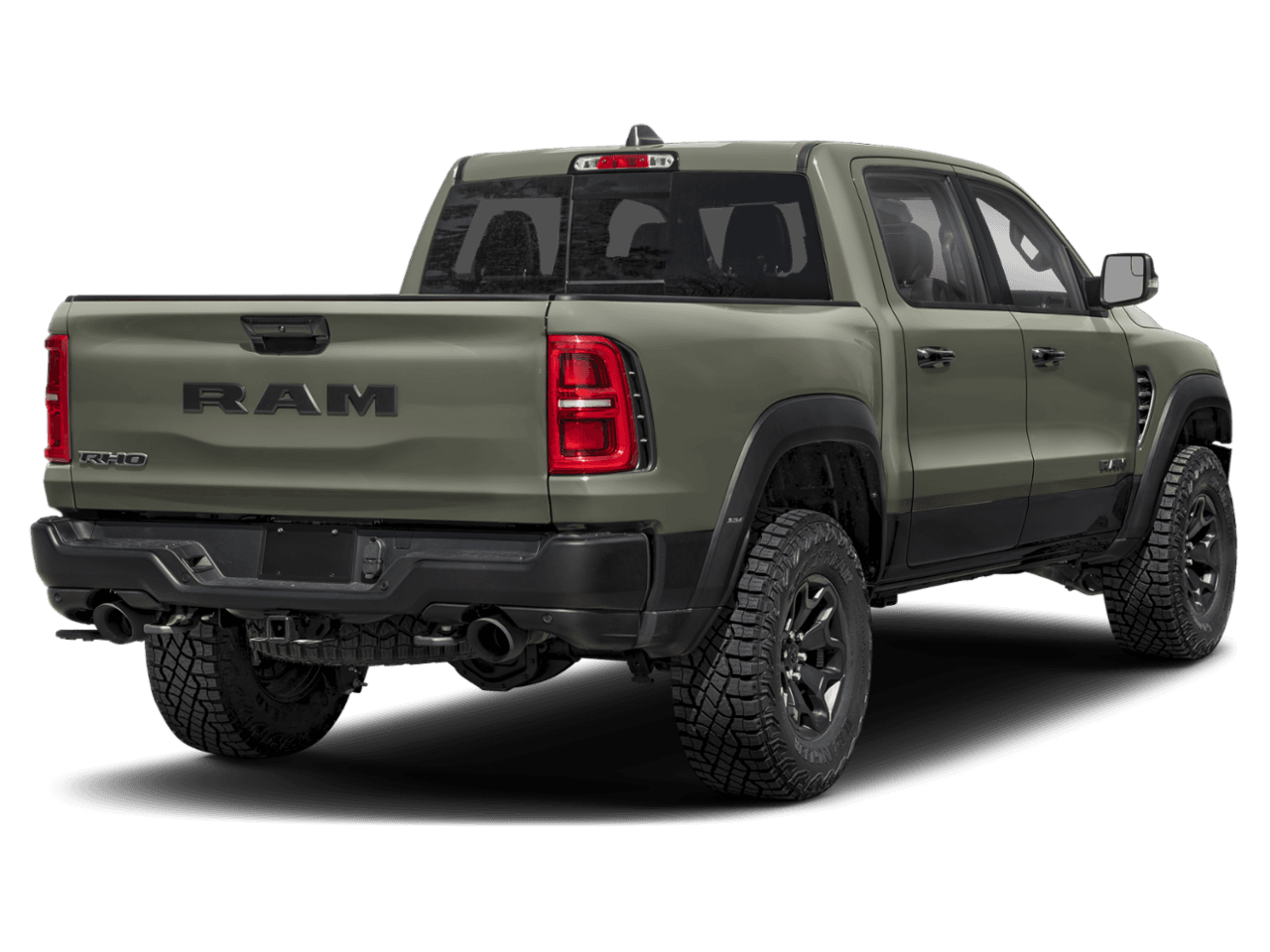 2026 Ram 1500 RHO - Rear 3/4, facing to the right