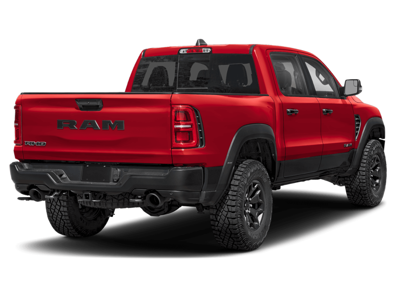 2026 Ram 1500 RHO - Rear 3/4, facing to the right
