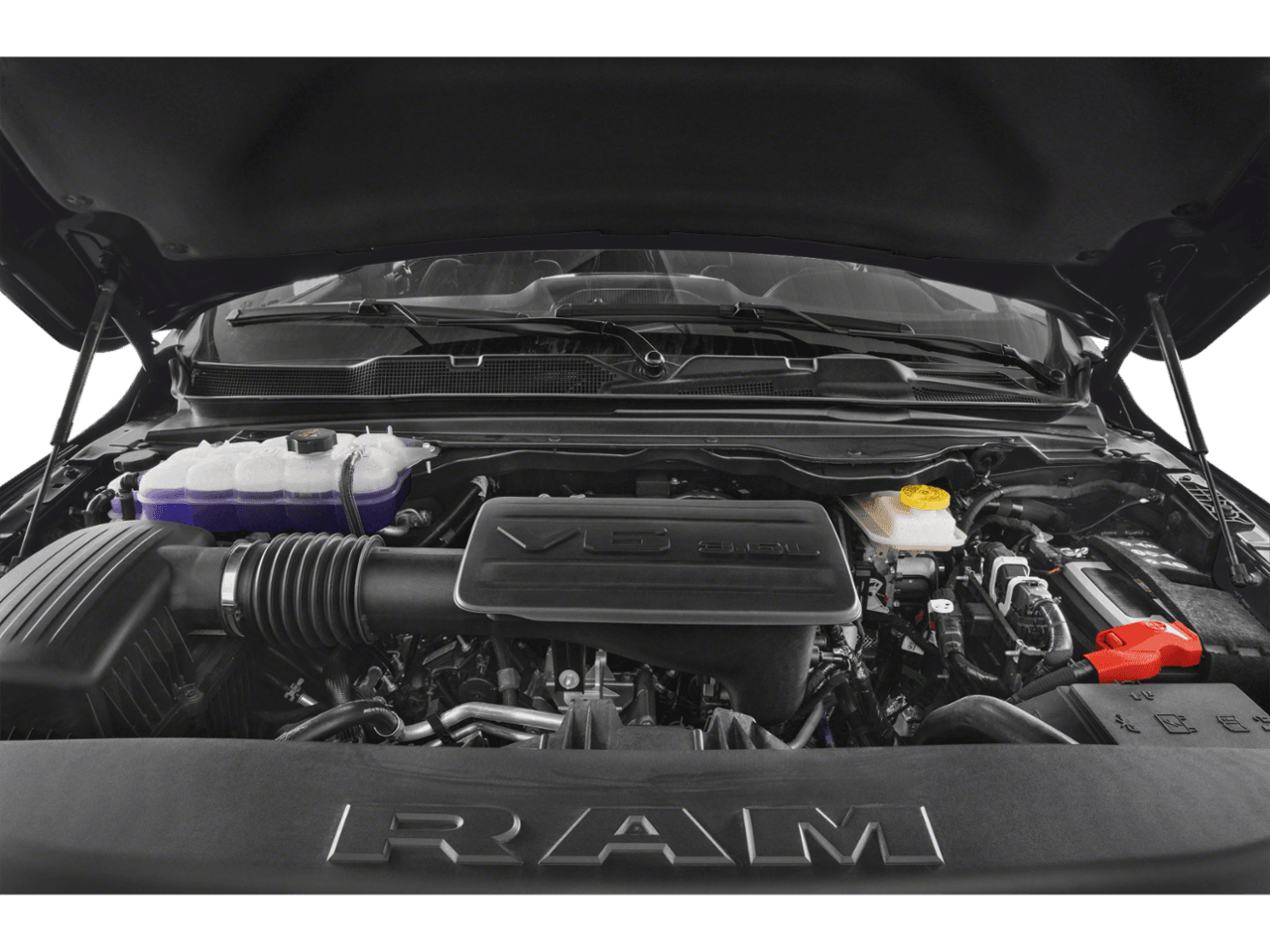 2026 Ram 1500 Big Horn - Interior Engine Shot Feature