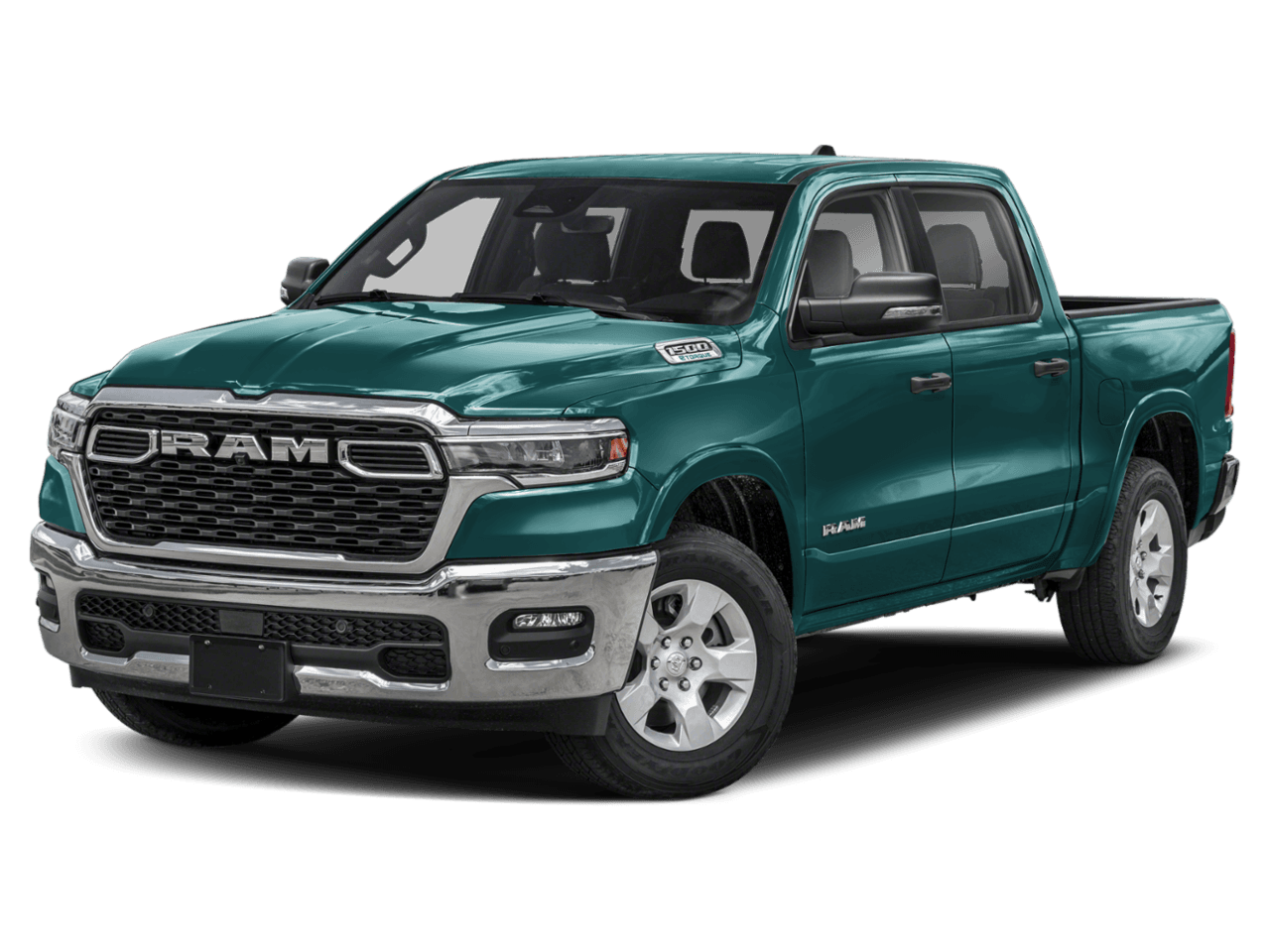 2026 Ram 1500 Big Horn - Front 3/4, facing to the left