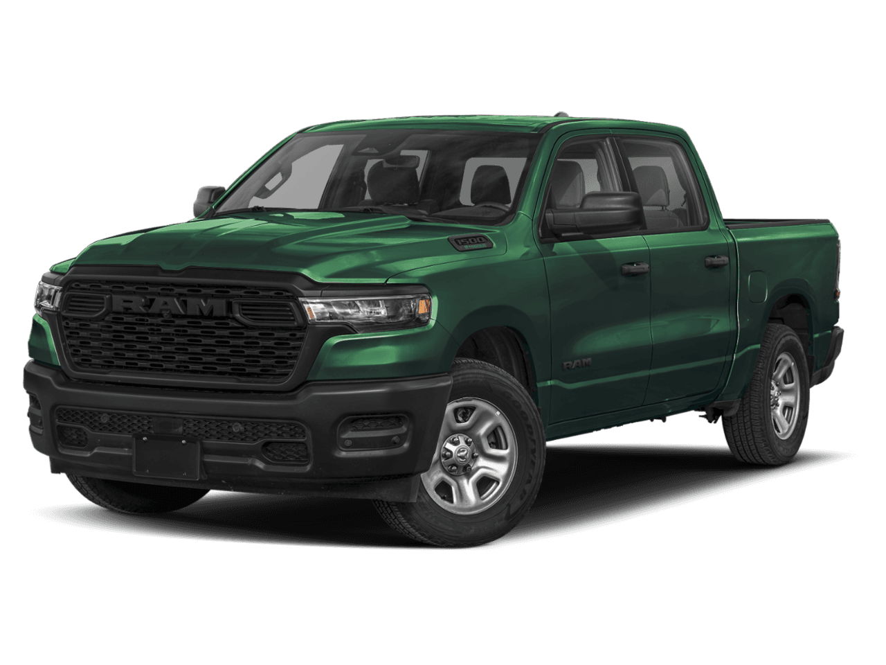 2026 Ram 1500 Tradesman - Front 3/4, facing to the left