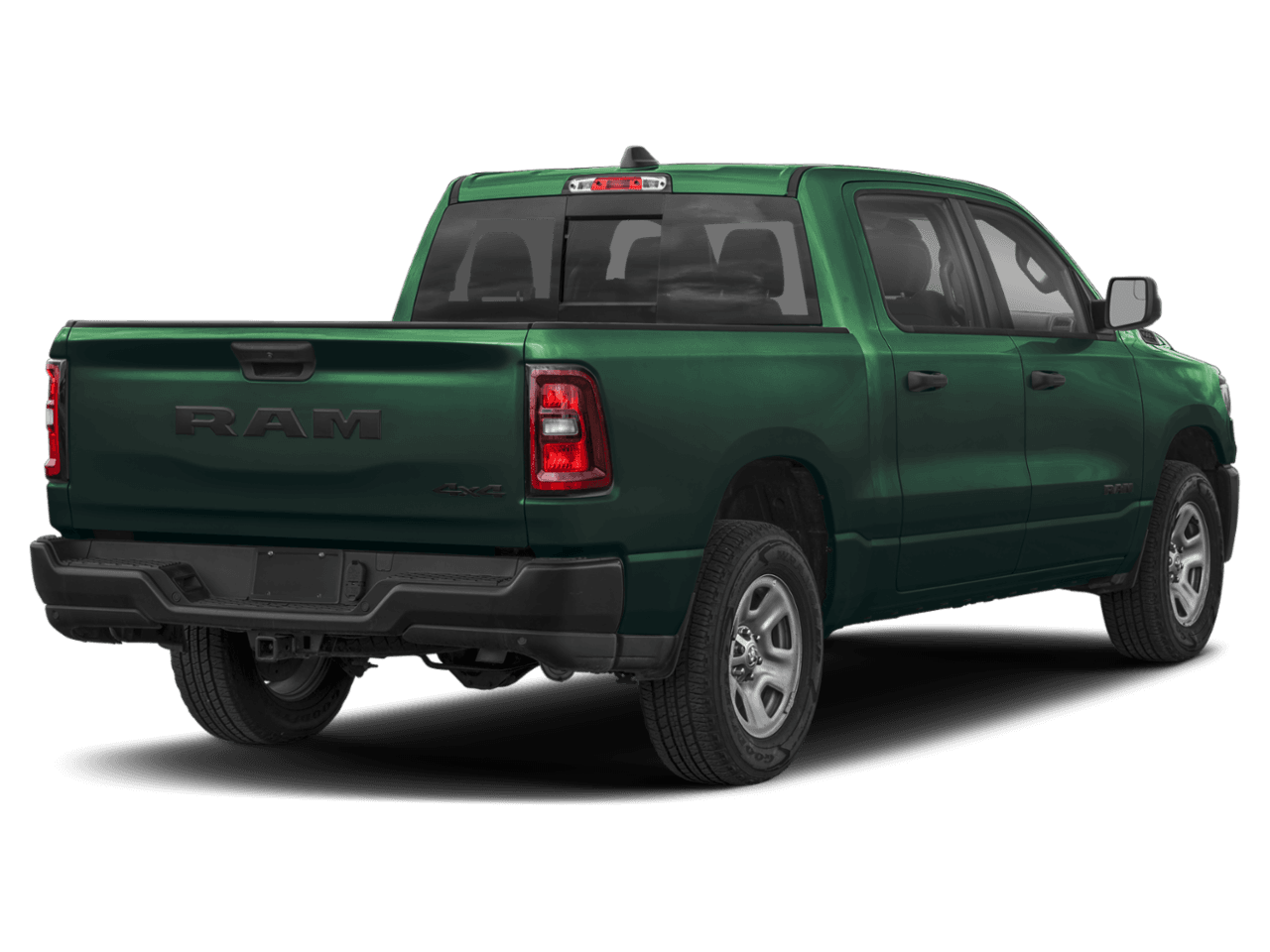 2026 Ram 1500 Tradesman - Rear 3/4, facing to the right