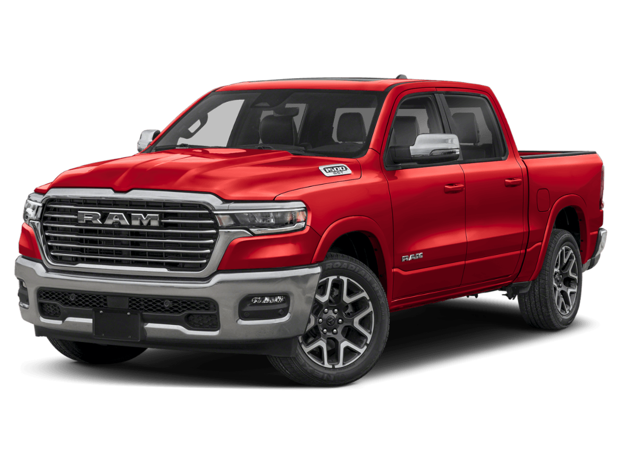 2026 Ram 1500 Laramie - Front 3/4, facing to the left