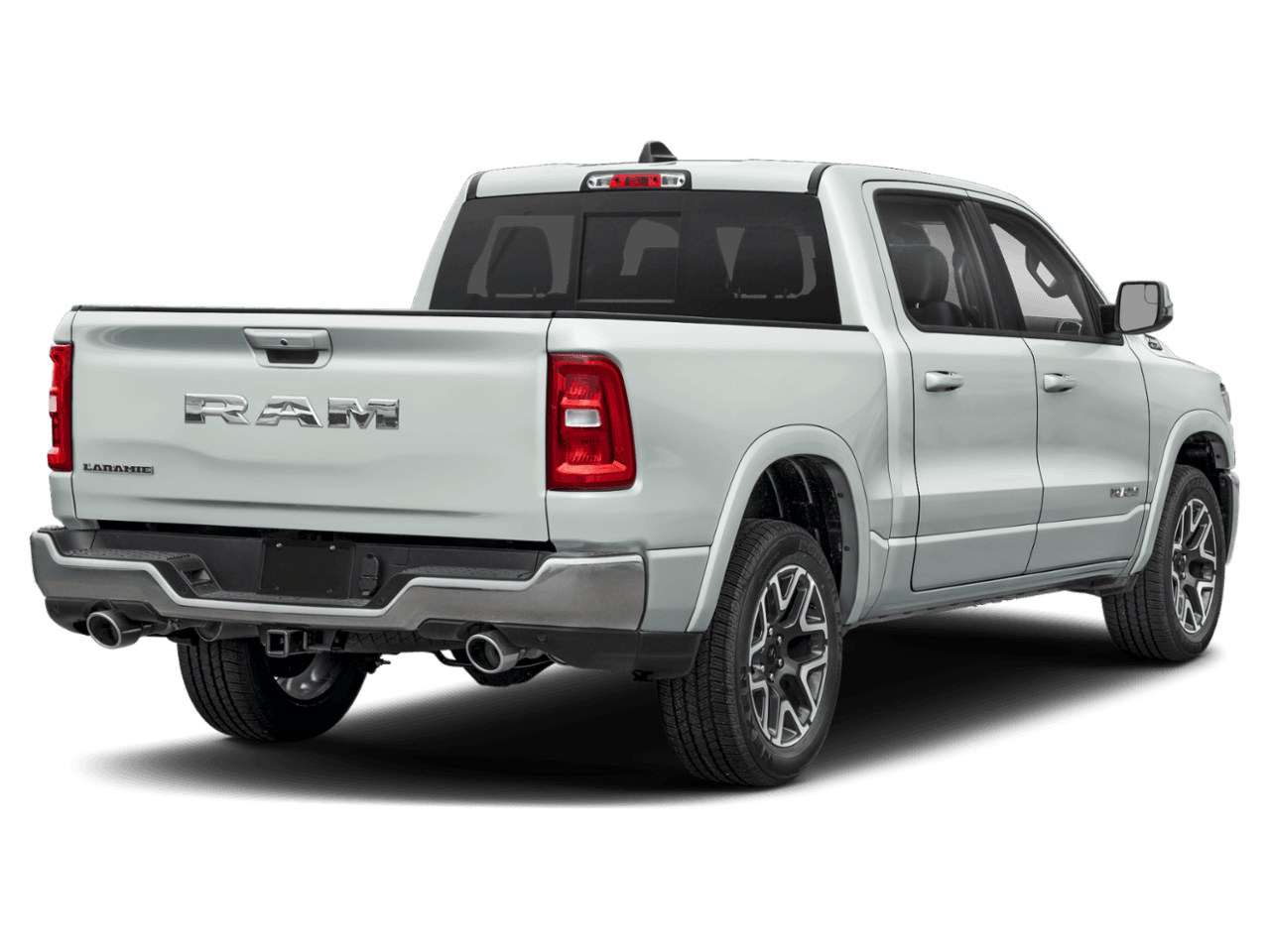 2026 Ram 1500 Laramie - Rear 3/4, facing to the right
