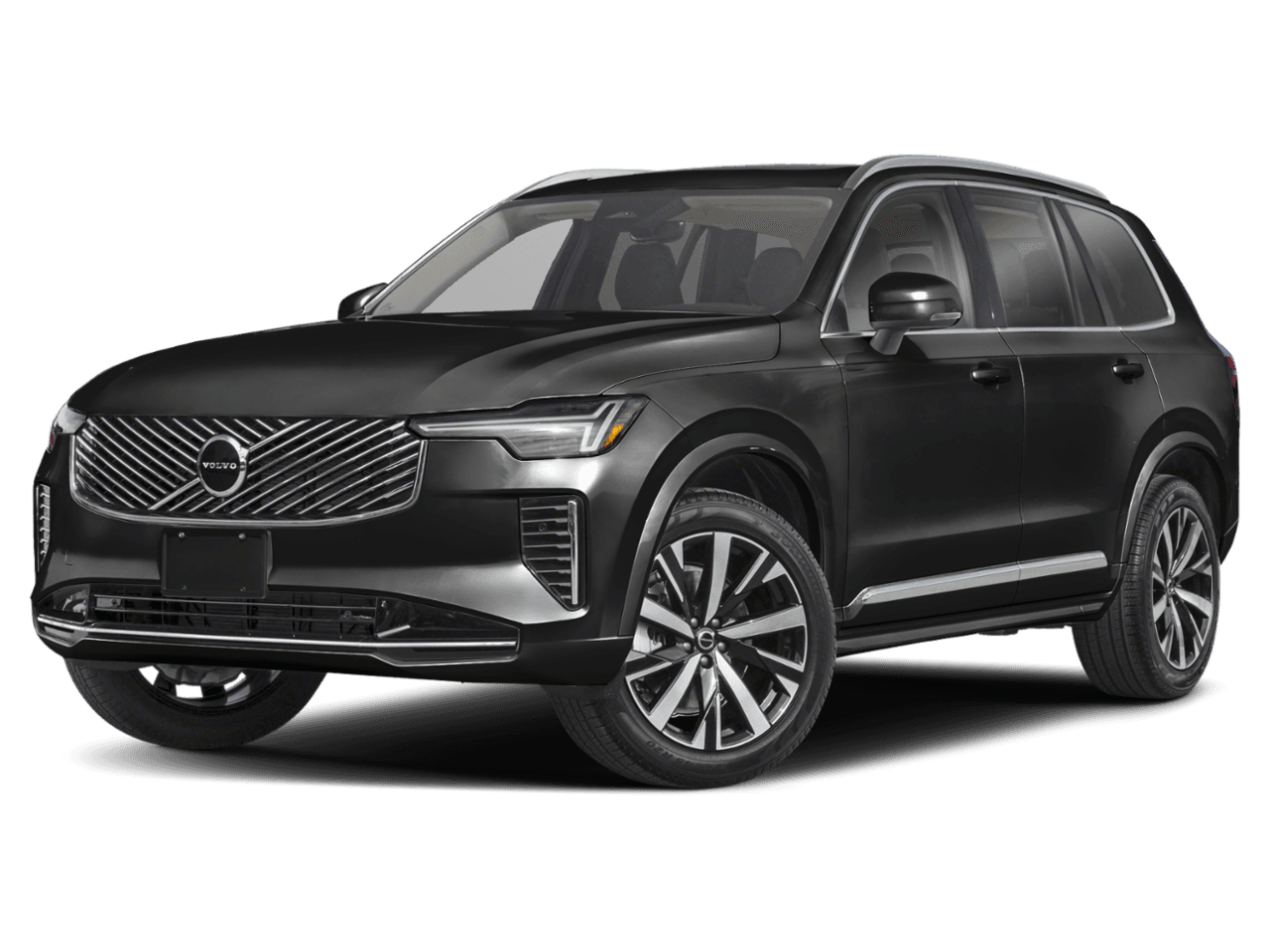 2026 Volvo XC90 Plus - Front 3/4, facing to the left