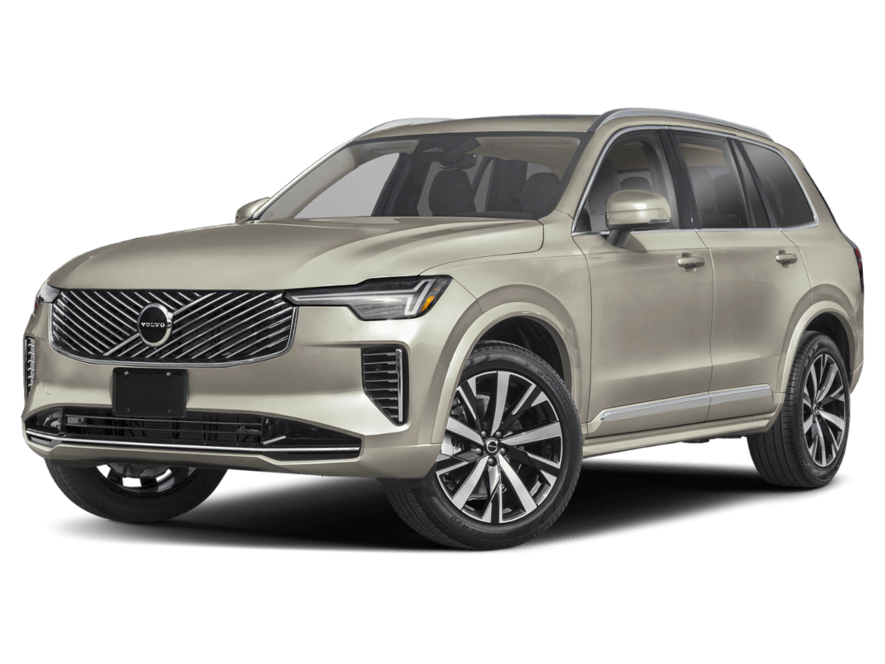 2026 Volvo XC90 Plus - Front 3/4, facing to the left