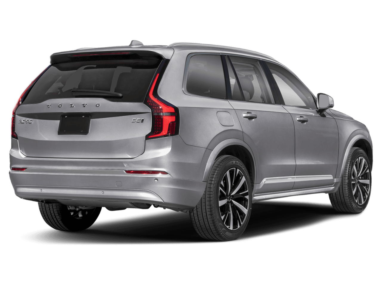 2026 Volvo XC90 B6 - Rear 3/4, facing to the right
