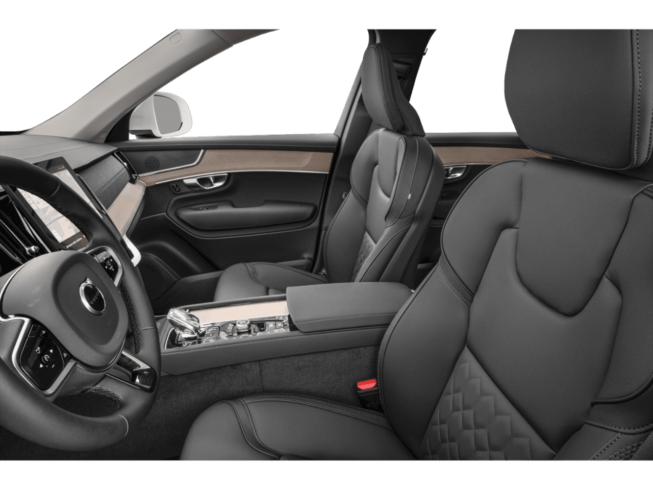 2026 Volvo XC90 Ultra - Interior Driver's Side with Door Open, Front Seat Feature