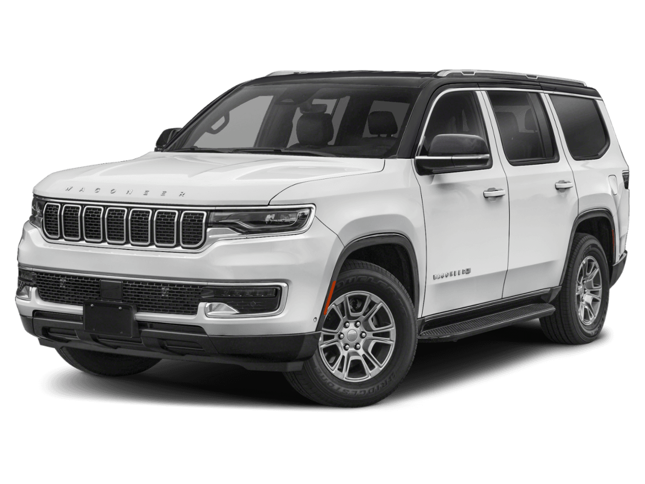 2025 Jeep Wagoneer Series II Overland - Front 3/4, facing to the left