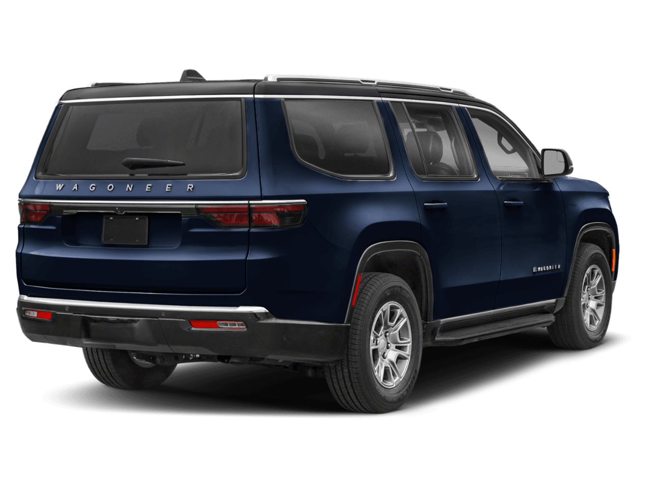 2025 Jeep Wagoneer Series II Overland - Rear 3/4, facing to the right