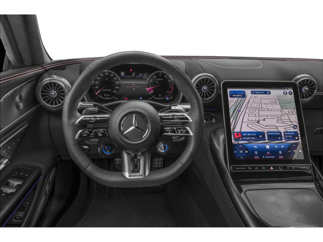2026 Mercedes-Benz SL AMG SL 55 - Interior Drivers Dash