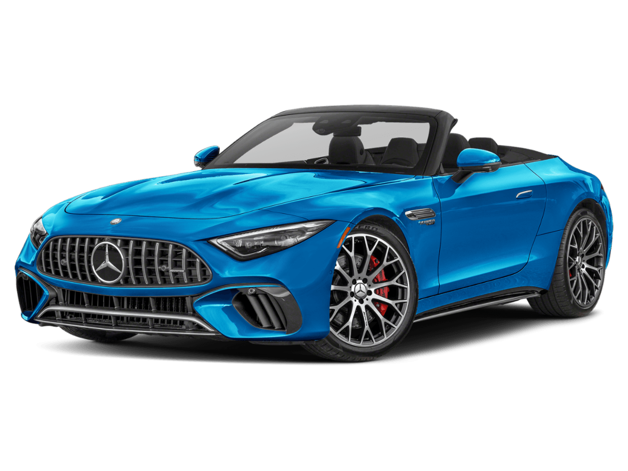 2026 Mercedes-Benz SL AMG SL 55 - Front 3/4, facing to the left