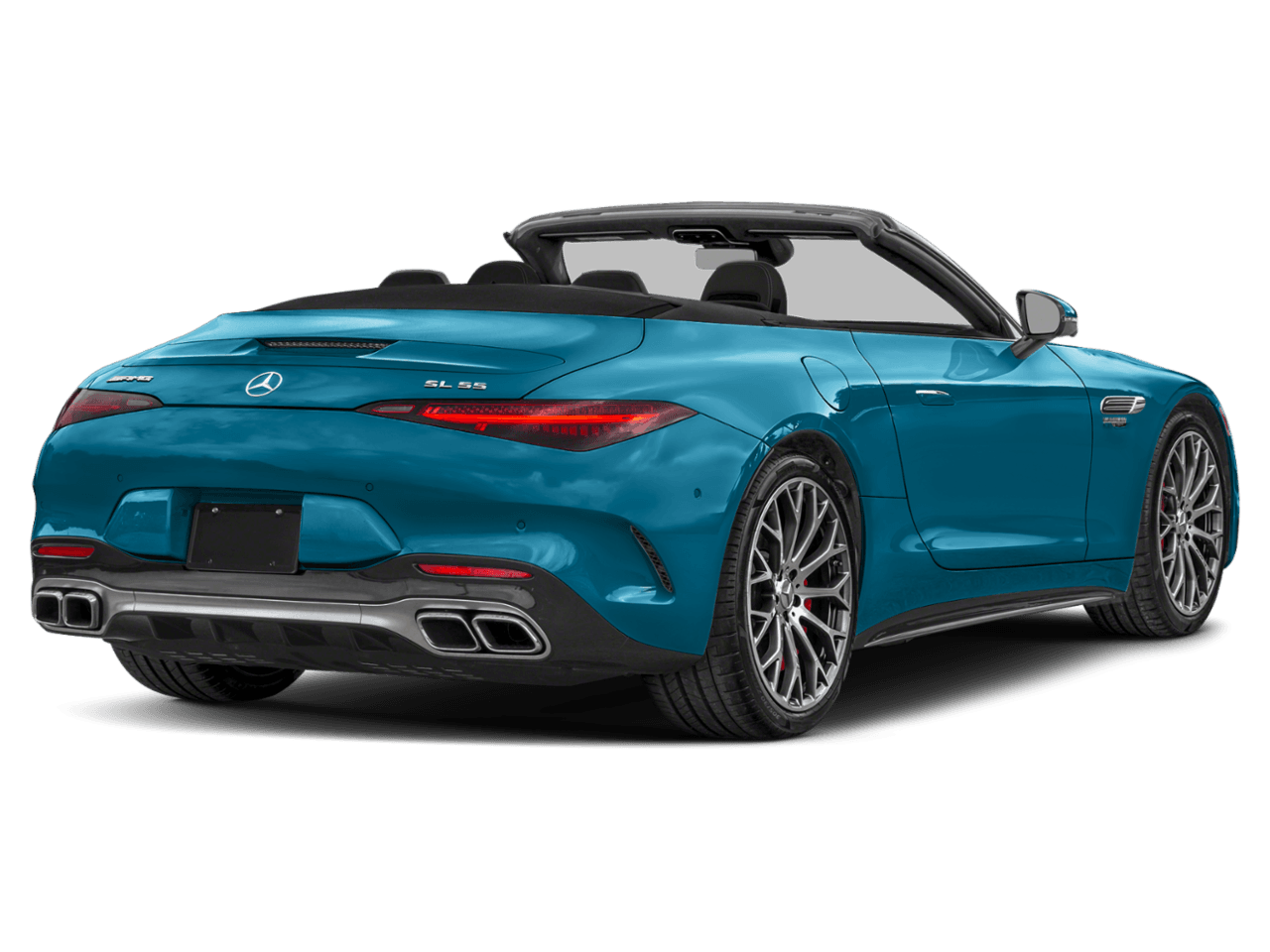 2026 Mercedes-Benz SL AMG SL 55 - Rear 3/4, facing to the right