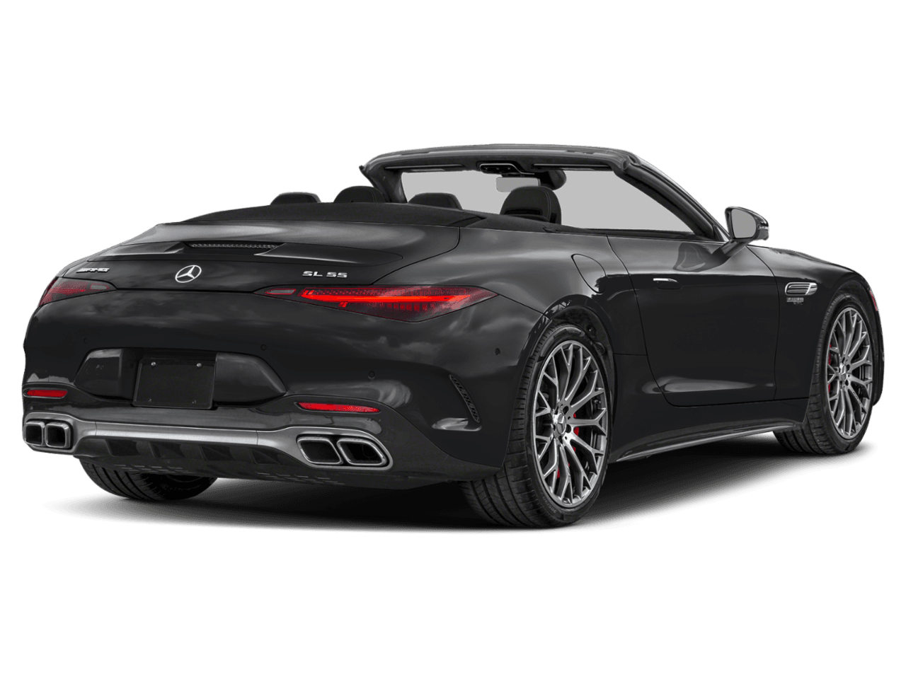 2026 Mercedes-Benz SL AMG SL 55 - Rear 3/4, facing to the right